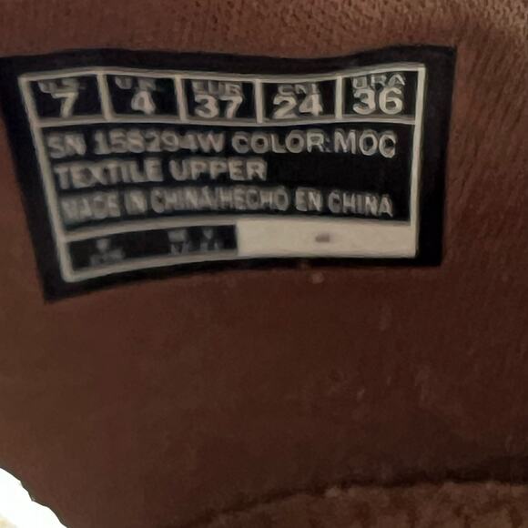 NWOT Skechers Wide Cleo Snip Sweet Class knit women’s skimmers mocha ballet flat - Picture 10 of 10